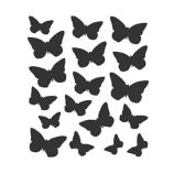 Vinilo adhesivo mariposas