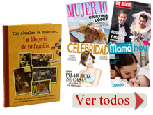Libros y revistas personalizables
