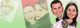 Retratos caricaturizados