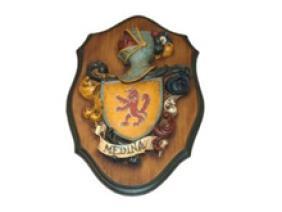 Escudos en madera