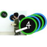 Pizarra adhesiva 4 c�rculos