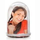 Bola de nieve alargada personalizada