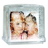 Bola de nieve forma cubo personalizada