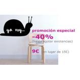 Pizarra adhesiva caracol