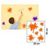 Vinilo adhesivo manchas de pintura