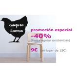 Pizarra adhesiva gallina