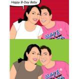 Regalos Cumplea�os para parejas: Retrato para pareja estilo Pop Art