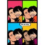 Regalos  foto decoraci�n: P&oacute;ster retrato comic 