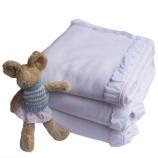 Regalos Ropa ni�os y beb�s bordada: Manta con cinta bordada personalizada