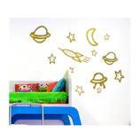 Vinilo adhesivo planetas y estrellas
