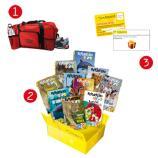 Regalos Cumplea�os para adolescentes: Cofre de lectura Reportero + bolsa deportiva