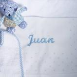 Regalos Ropa ni�os y beb�s bordada: S�banas de hilo personalizadas