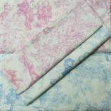 Regalos Ropa ni�os y beb�s bordada: S�banas Toile personalizadas