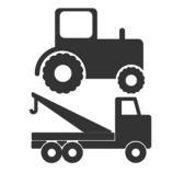 Vinilo adhesivo gr�a y tractor