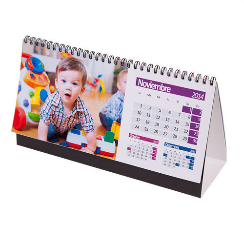 Regalos personalizados: Regalos con fotos: Calendario de mesa personalizado
