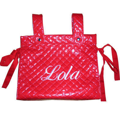 bolso carro bebe rojo