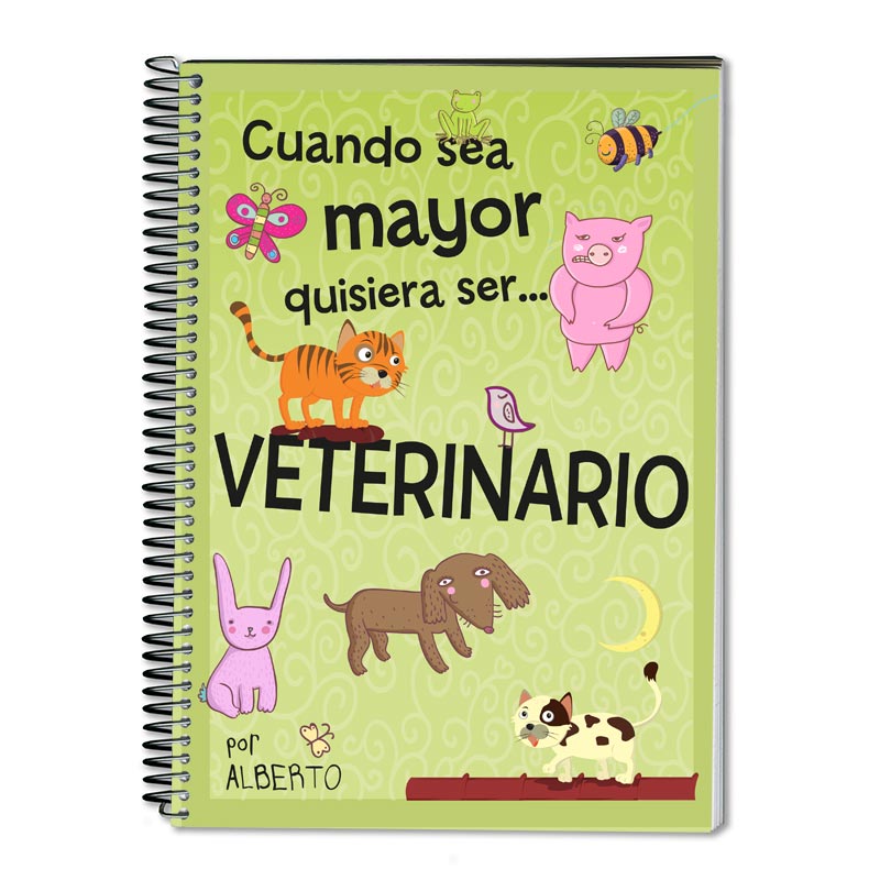 Regalos personalizados: Cuadernos: Cuaderno de mayor quiero ser...
