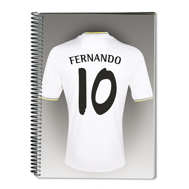 Regalos personalizados: Cuadernos: Cuaderno personalizado para deportista