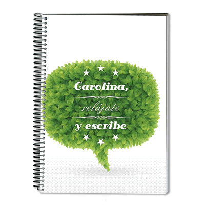 Regalos personalizados: Cuadernos: Cuaderno Relájate personalizado