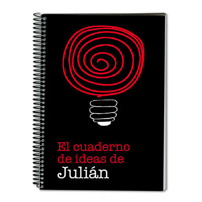 Regalos personalizados: Cuadernos: Cuaderno Tus Ideas personalizado
