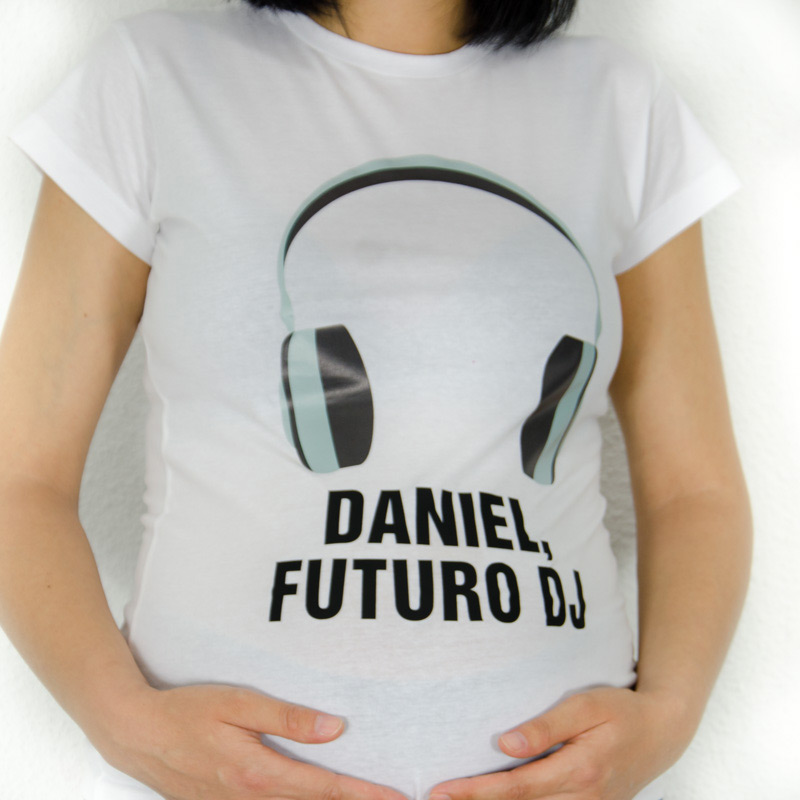 Regalos personalizados: Camisetas personalizadas: Camiseta personalizada futuro dj