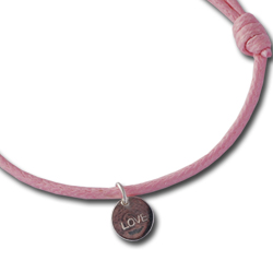 Pulsera Charms Peace & Love
