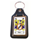 Regalos Vida cotidiana: Llavero con escudo her�ldico en metal y piel