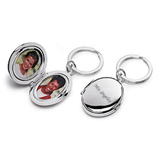 Regalos  grabados con nombre: Llavero portafotos grabado
