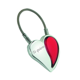 Regalos  grabados con nombre: Llavero coraz�n rub�