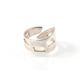 Regalos  grabados con nombre: Anillo de plata con iniciales grabadas