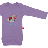 Regalos Ropa ni�os y beb�s bordada: Body de manga larga personalizado