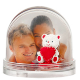 Regalos Cumplea�os para parejas: Bola personalizada de corazones con osito 
