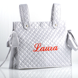 Regalos Ropa ni�os y beb�s bordada: Bolso para carrito con nombre
