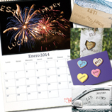 Regalos originales para Inauguraci�n de casa: Calendario Nuestra Familia personalizado