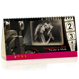 Regalos originales para Inauguraci�n de casa: Calendario de mesa 'amor de pel�cula'