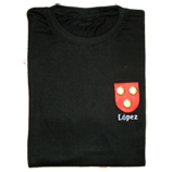 Camiseta bordada con escudo
