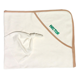 Regalos Ropa ni�os y beb�s bordada: Capa de ba�o org�nica personalizada