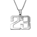 Regalos Cumplea�os para adolescentes: Colgante personalizado con n�mero