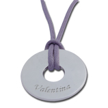 Colgante ficha grande