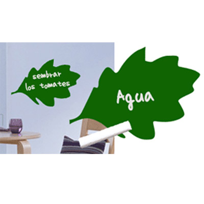 Vinilo adhesivo hoja verde