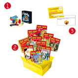 Regalos Cumplea�os para ninos: Cofre de lectura + juego de magia LeoLeo