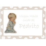 Lienzo plegaria personalizado