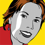 Retrato estilo Lichtenstein personalizado