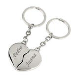 Regalos Cumplea�os para parejas: Llavero coraz�n partido