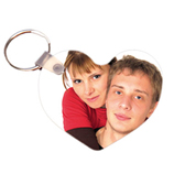Llavero coraz�n con foto