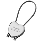 Regalos 15 - 30 &euro;: Llavero grabado con texto
