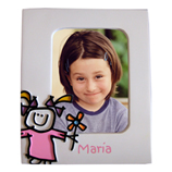 Marco de fotos con mu�ecos