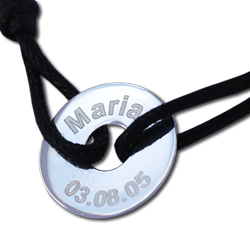 Pulsera ficha personalizada