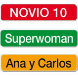 Regalos originales para Inauguraci�n de casa: Matr�cula Personalizada
