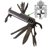 Navaja personalizada con escudo grabado
